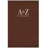 ADDRESS BOOK,Large Executive Padded 3 Assorted