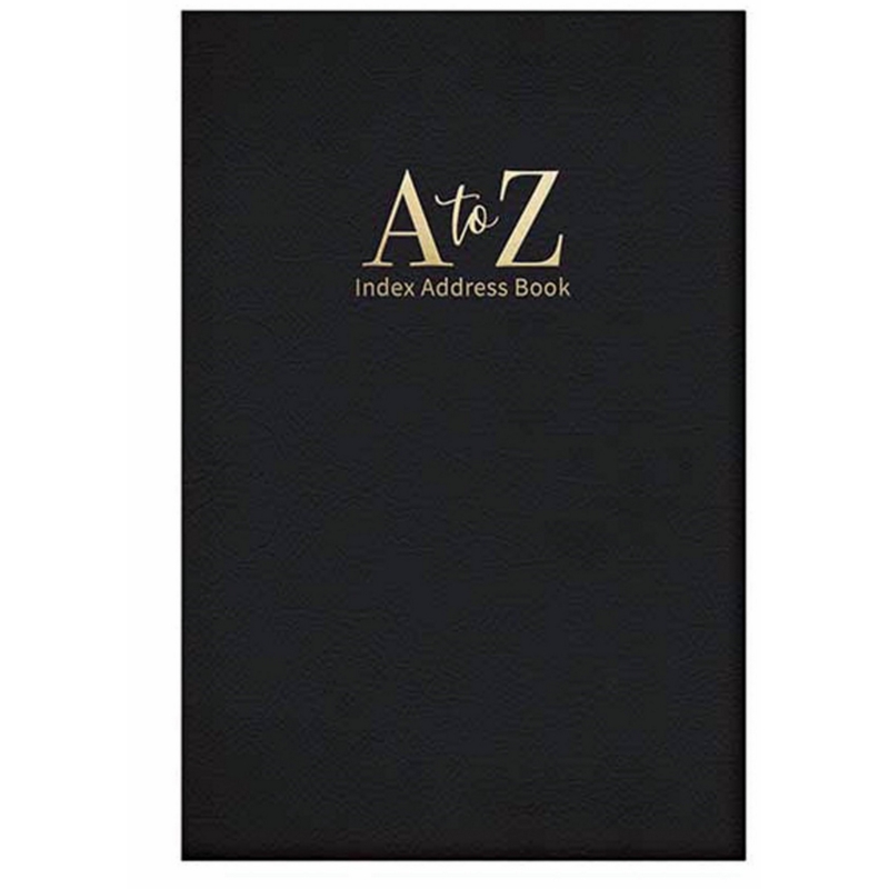 ADDRESS BOOK,Large Executive Padded 3 Assorted