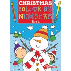 XMAS COLOUR BY NUMBERS BOOK