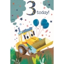 AGE 3 CARDS,Male 6's Digger