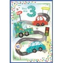 AGE 3 CARDS, 6's Male Vehicles