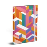 NOTEBOOK,Modern A6 Assorted Designs Casebound CDU
