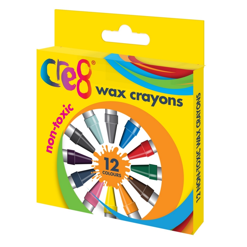 WAX CRAYONS,Cre8 12
