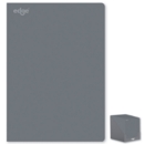 NOTEBOOK,Grey A4 Soft Cover
