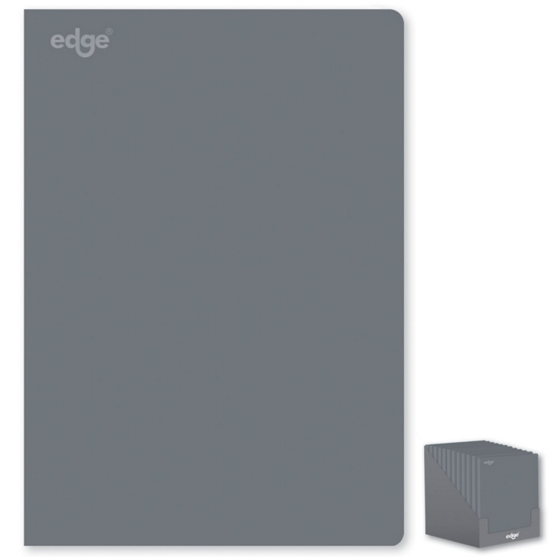 NOTEBOOK,Grey A4 Soft Cover