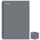 NOTEBOOK,Grey A5 Twin Wire