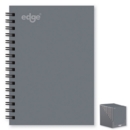 NOTEBOOK,Grey A6 Twin Wire