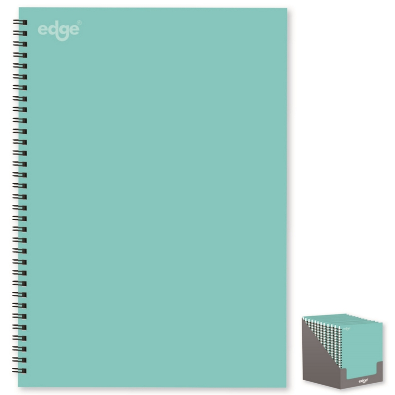 NOTEBOOK,Blue A4 Twin Wire