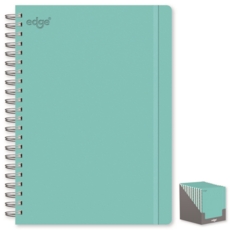 NOTEBOOK,Polyprop Blue A4 Twin Wire