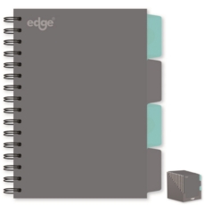 PROJECT BOOK,Grey A5 Twin Wire