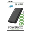 POWER BANK CHARGER, 5000mAh Portable USB/USB C