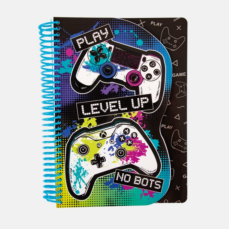 NOTEBOOK,A5 Level Up Twin Wire 60 page