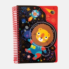 NOTEBOOK,A5 Mission to Mars Twin Wire 60 page