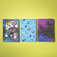 NOTEBOOK,A6 Level Up 3's Casebound Soft Touch 96 page