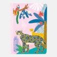NOTEBOOK,A6 Jungle Life 3's Casebound Soft Touch 96 page