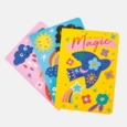 NOTEBOOK,A6 Magical Forest 3's Casebound Soft Touch 96 page