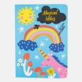 NOTEBOOK,A6 Magical Forest 3's Casebound Soft Touch 96 page