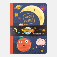NOTEBOOK,A6 Mission to Mars 3's Casebound Soft Touch 96 pg