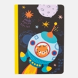 NOTEBOOK,A6 Mission to Mars 3's Casebound Soft Touch 96 pg