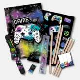 STATIONERY SET,Level Up A5 Wallet with Assorted Items