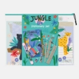 STATIONERY SET,Jungle Life A5 Wallet with Assorted Items