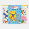 STATIONERY SET,Magical Forest A5 Wallet with Assorted Items