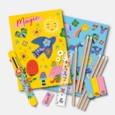 STATIONERY SET,Magical Forest A5 Wallet with Assorted Items