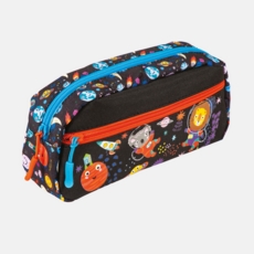 PENCIL CASE,Mission to Mars 2 Compartment, Zipped