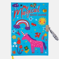 SECRET DIARY,Magical Forest Hardback, 148 page & Padlock