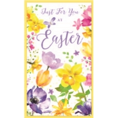 EASTER CARDS,Open 6's Floral