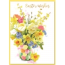 EASTER CARDS,Open 6's Floral Vase