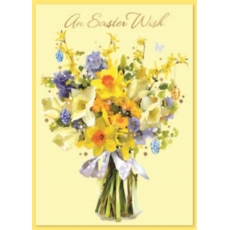 EASTER CARDS,Open 6's Floral Bouquet