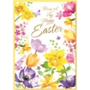 EASTER CARDS,Open 6's Floral