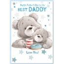 FATHER'S DAY CARDS,Daddy 6's Father & Son Bears