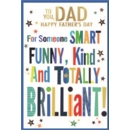 FATHER'S DAY CARDS,Dad 6's Text & Stars