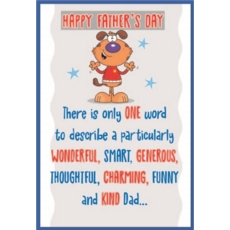 FATHER'S DAY CARDS,Father's Day 6's Humerous Text