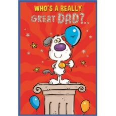 FATHER'S DAY CARDS,Dad 6's Great Dad