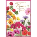 MOTHER'S DAY CARDS,Mum 6's Bright Floral
