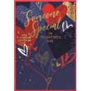 VALENTINE'S CARDS,Someone Special 6's Coloured Hearts