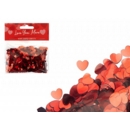 CONFETTI,Table Foil Heart Shaped Asst.H/pk