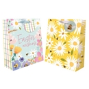 GIFT BAG,Easter Floral Bees (Large)