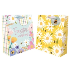 GIFT BAG,Easter Floral Bees (Large)