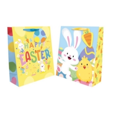 GIFT BAG,Easter Bunnies & Chicks (Medium)