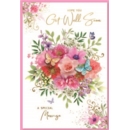 GET WELL CARDS, 6's Floral Bouquet