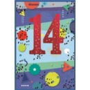 AGE 14 CARDS, 6's Male Geometrical Shapes
