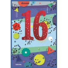 AGE 16 CARDS,Male 6's Geometrical Shapes