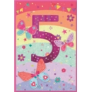 AGE 5 CARDS, 6's Female Butterflies & Rainbow