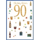 AGE 90 CARDS,6's Male Beer, Wine & Presents