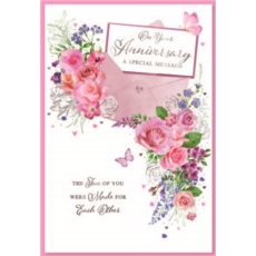 ANNIVERSARY CARDS, Your Floral Envelope