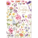 GREETING CARDS,Birthday 6's Wild Flowers